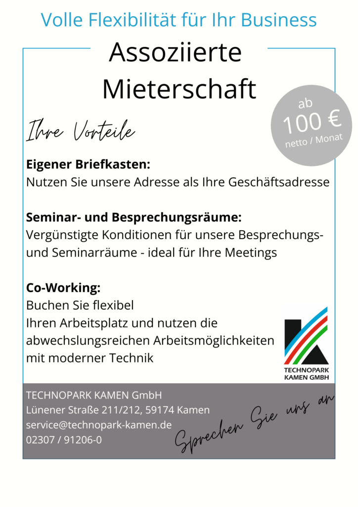 Flyer Assoziierte Mieterschaft